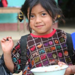 A young Guatemalan girl